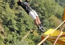Bunjee Jumping in Mohanhchatti