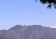 Nag Tibba and Himalayas as seen from Lal Tibba