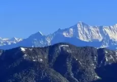 Himalayas Views from Nag Tibba Summit
