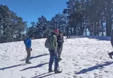 Nag Tibba Trek during winters