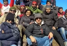 Group at Nag Tibba Summit