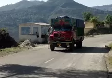 Mountain roads in Kathur, Pauri Garhwal