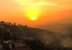 Sunset at Naini Village, Majkhali, Ranikhet