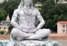 Lord Shiva Statue in Rishikesh