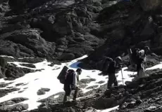 Trekkers during Ronti Trek