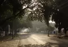 Early morning roads of Roorkee