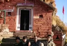 Team eUttaranchal at Rudranath Temple