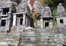 Small temples of Shivji Family in Rudranath complex