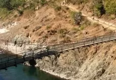 An old bridge in Rudraprayag
