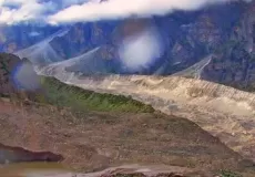 Alkapuri the meeting place of Satopanth glacier & Bhagirathi Kharak glacier