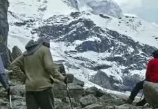 En-route Satopanth Trek