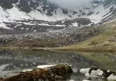 Lake near Sunderdhunga Glacier