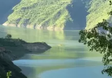 52 sq km lake created by Tehri Dam