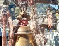 Bells at Triyuginarayan temple.