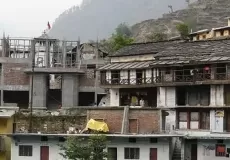 Houses in Ukhimath Village
