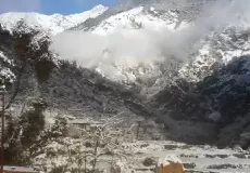 Urgam Valley after snowfall